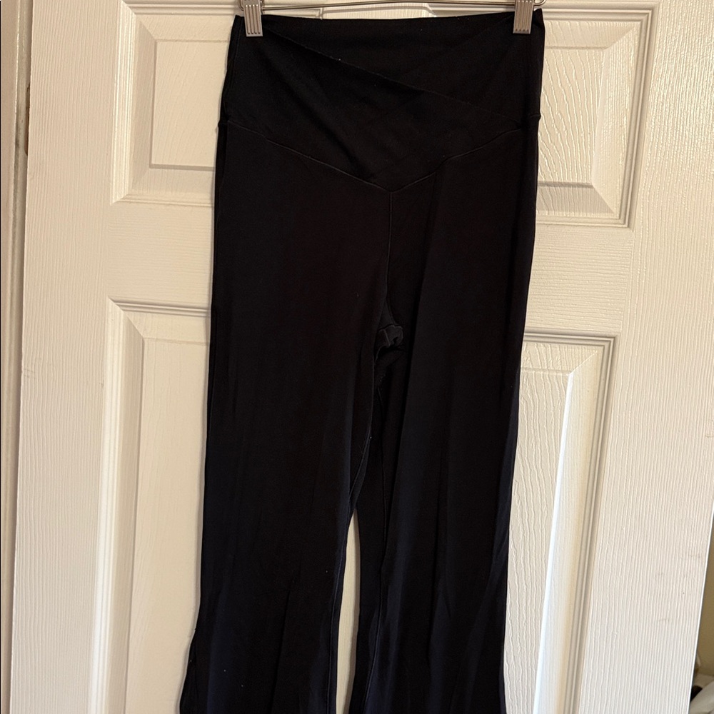 Aerie Crossover Super Flare Leggings